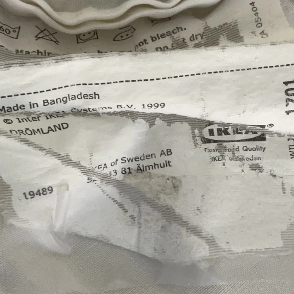 IKEA ‘Dromland’ twin duvet. Retired.